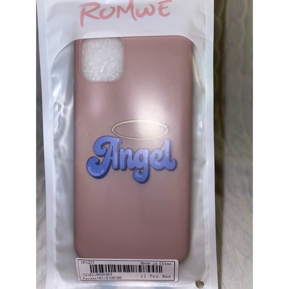 Pink Angel Graphic iPhone 11 Pro Max Case 💜 - Picture 9 of 17